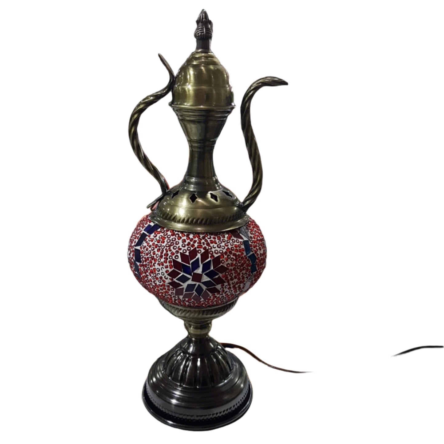 Turkish Mosaic Teapot Lamp - TL9