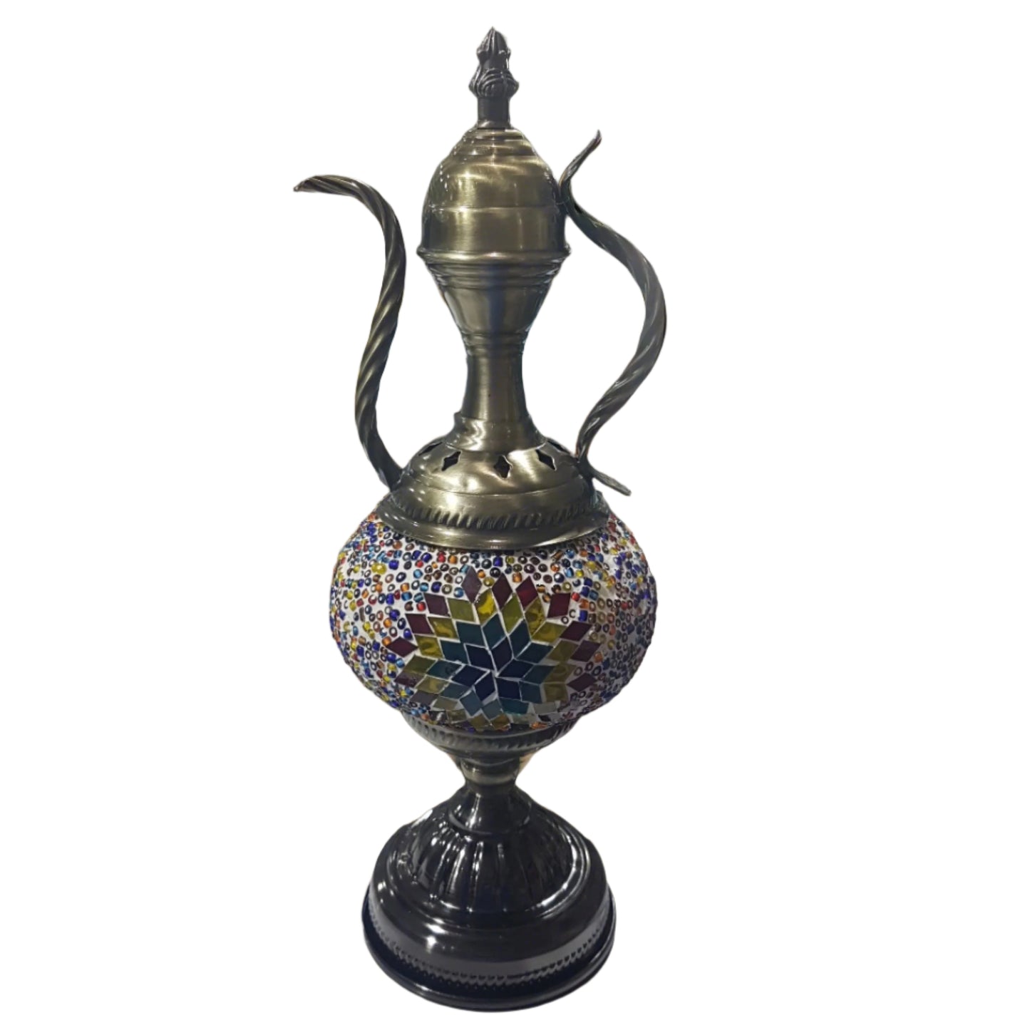 Turkish Mosaic Teapot Lamp - TL9