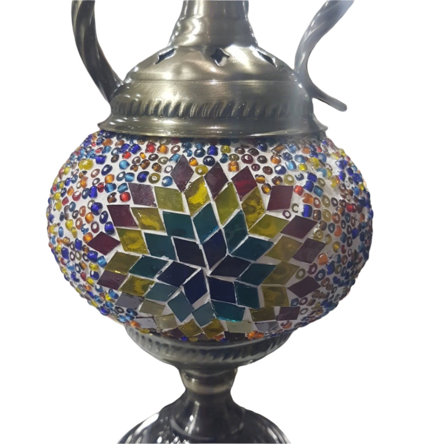 Turkish Mosaic Teapot Lamp - TL9