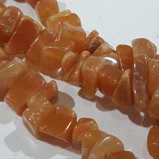 Carnelian Chip Bead Strand