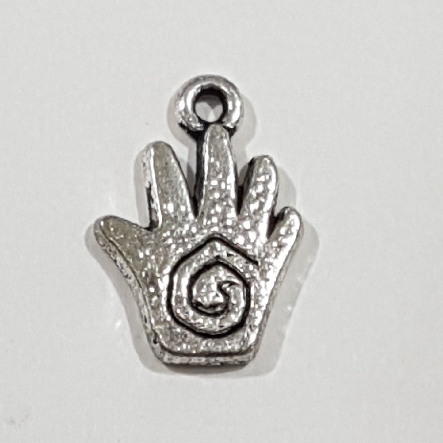 The Healing Hand Silver Charm Pendant