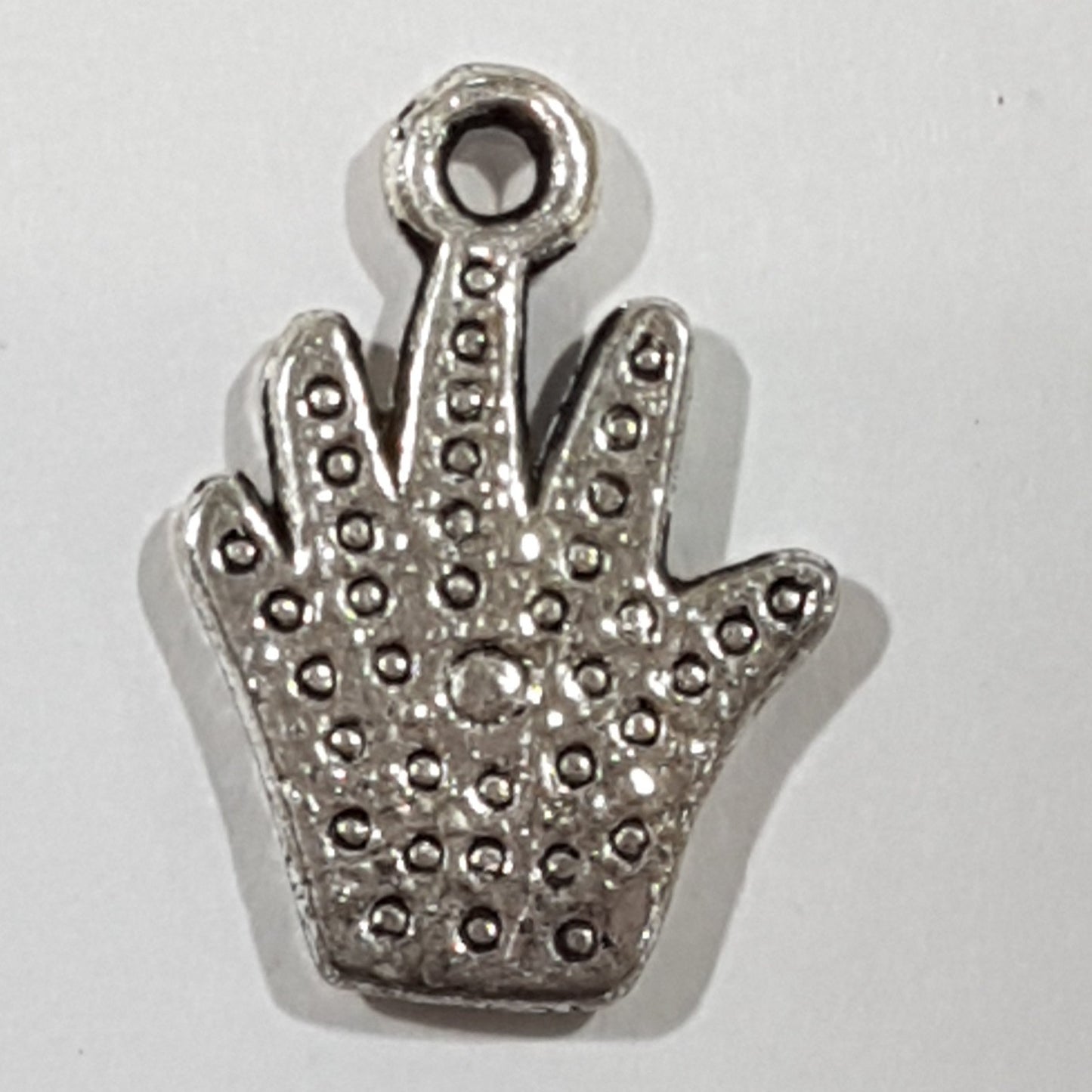 The Healing Hand Silver Charm Pendant