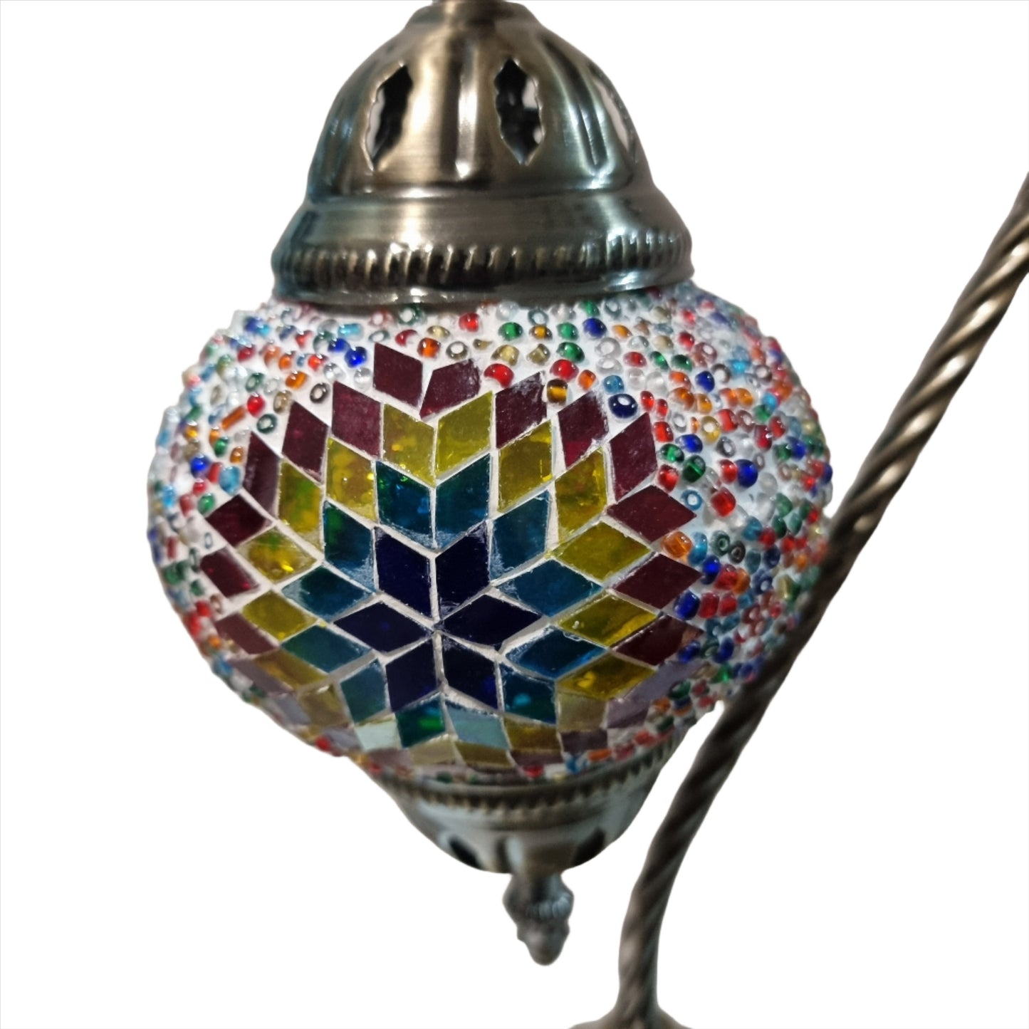 Turkish Mosaic Swan Lamp -TL16