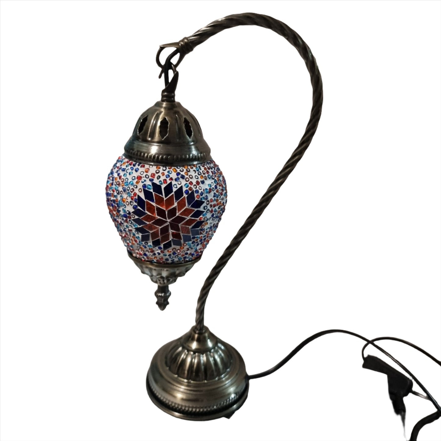 Turkish Mosaic Swan Lamp - TL15