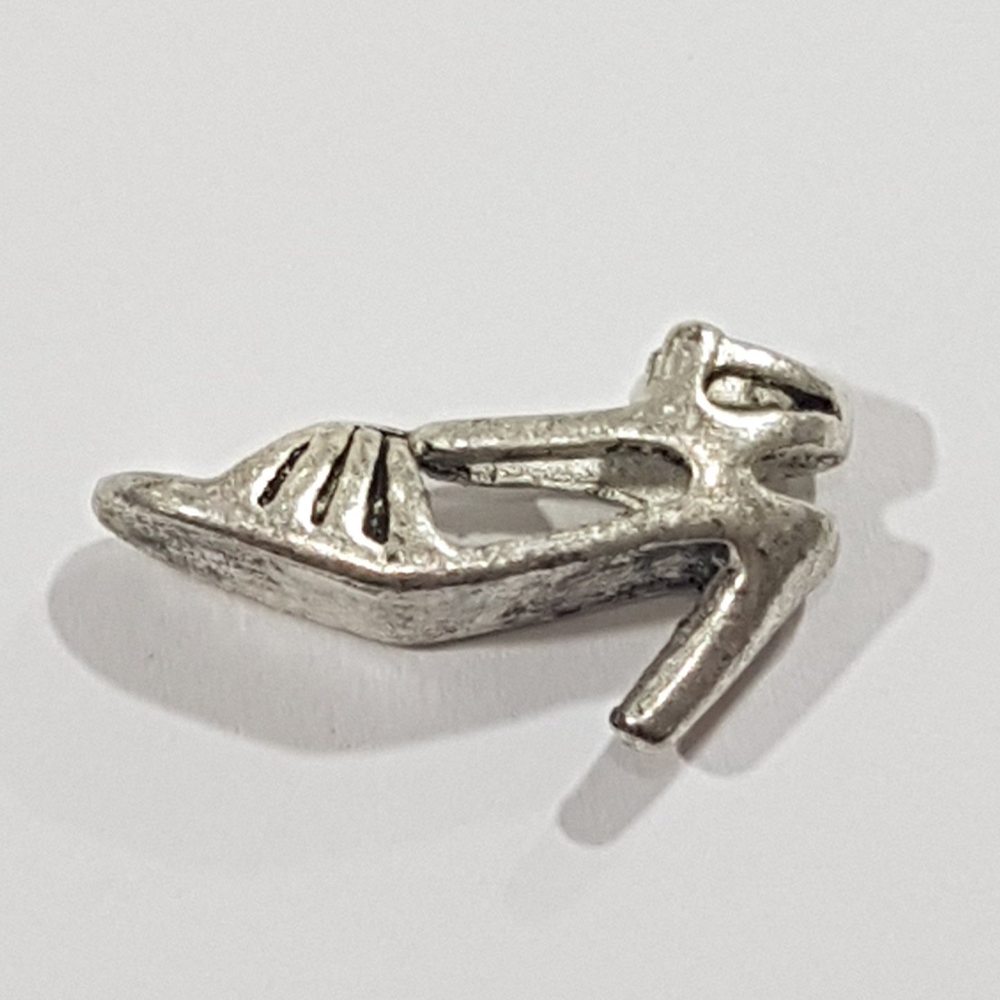 Silver Open Toe Heel Charm