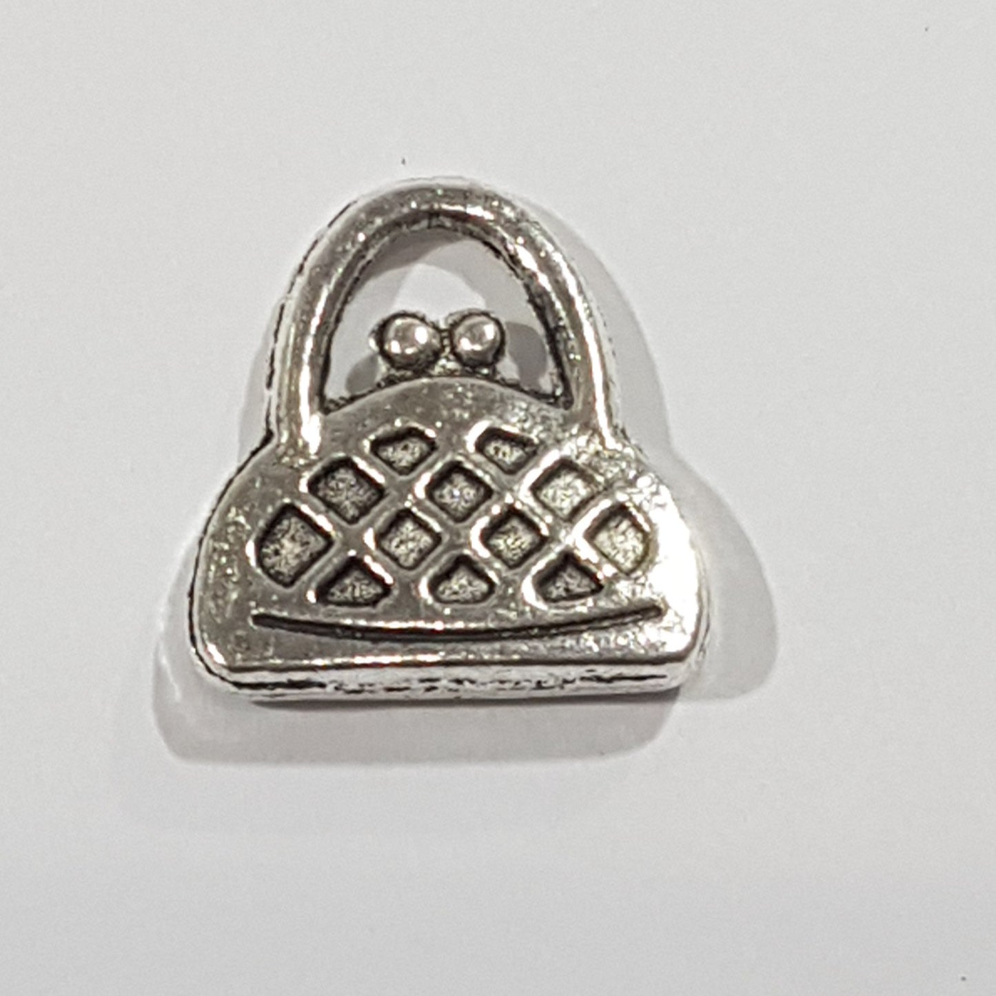 Silver Bag Charm