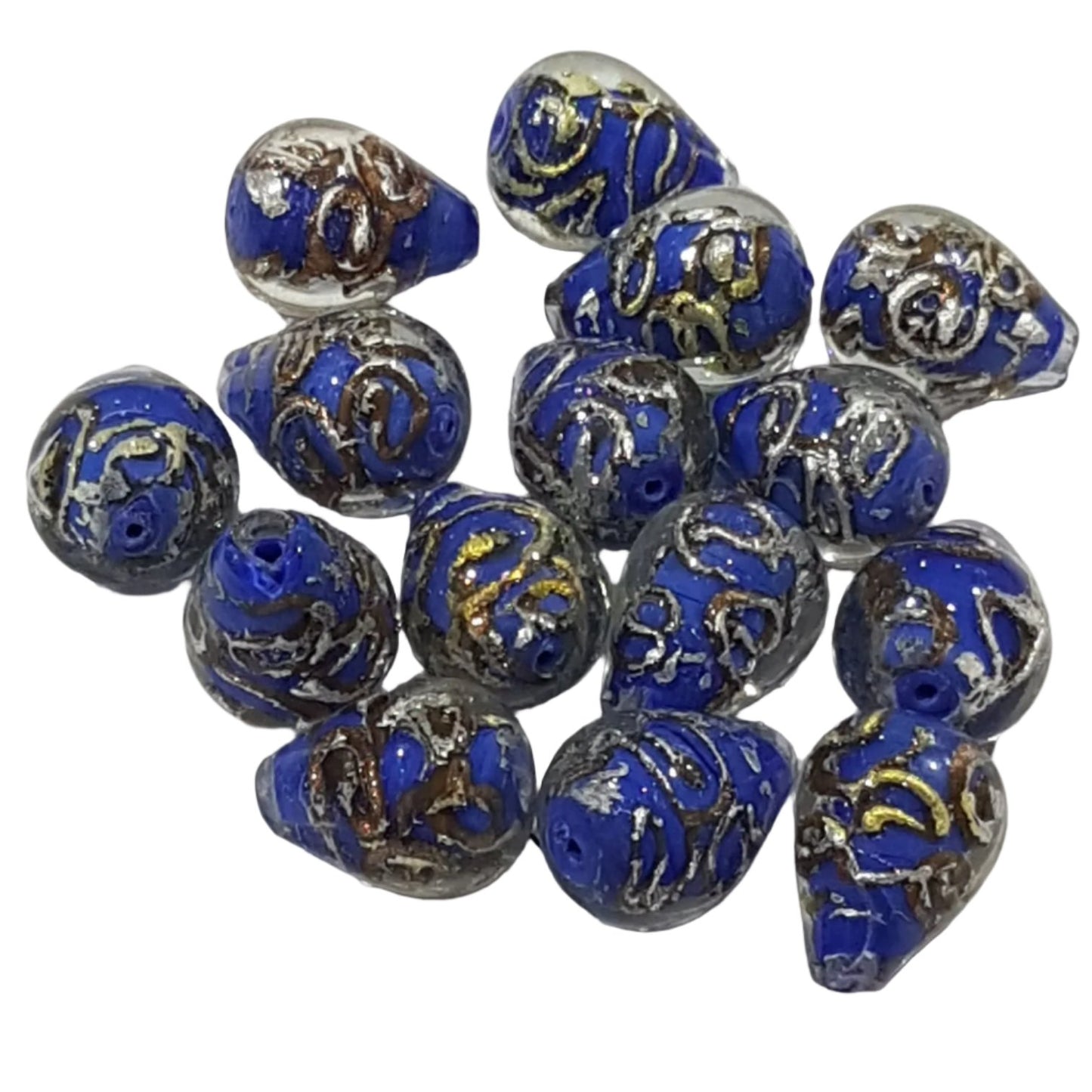 20mm Teardrop Lampwork Bead