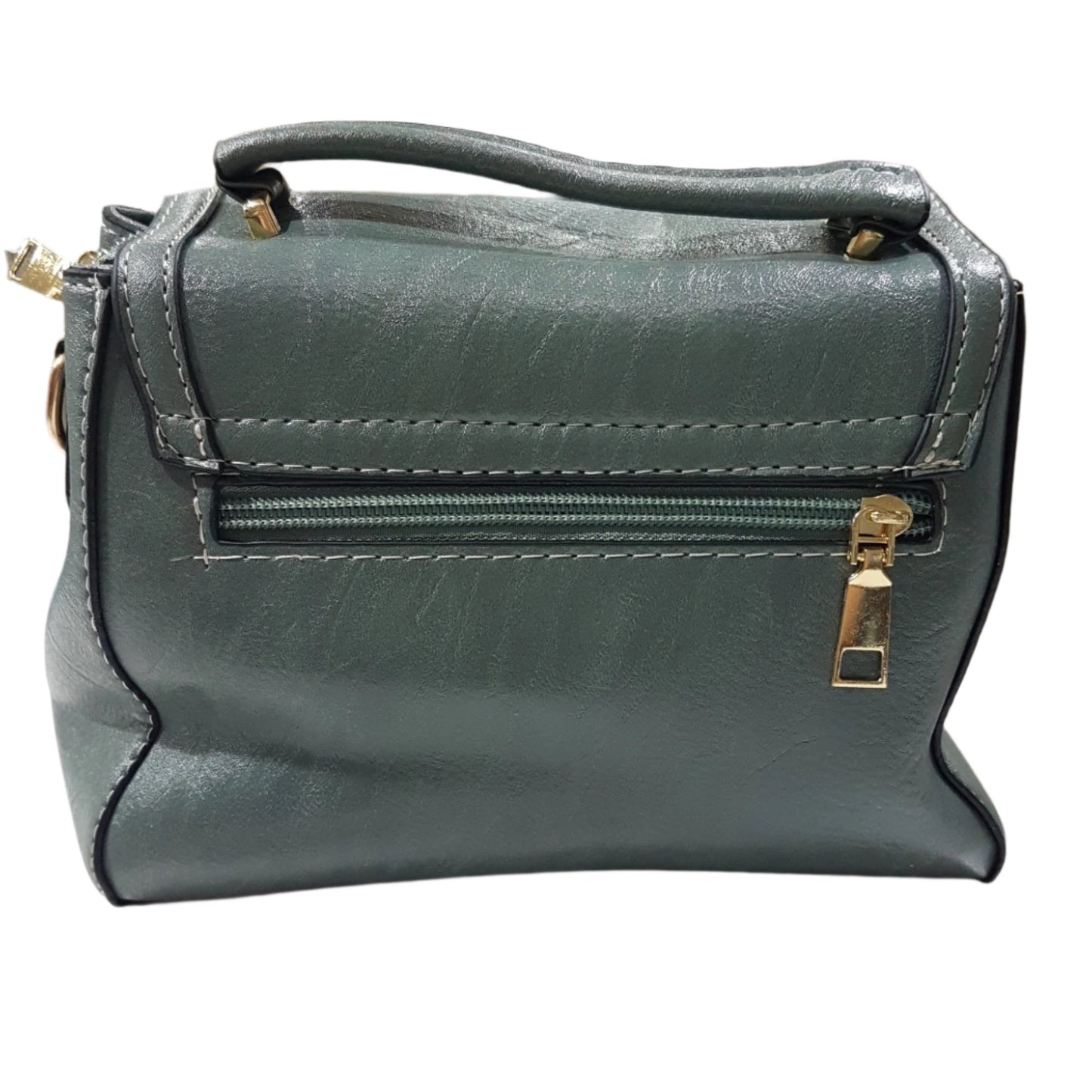 Light Green Leather Handbag