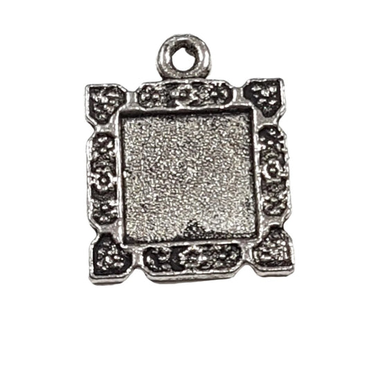 Silver Picture Frame Pendant