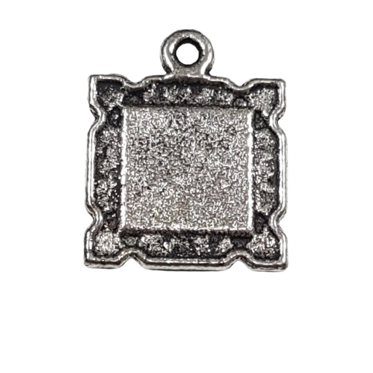 Silver Picture Frame Pendant