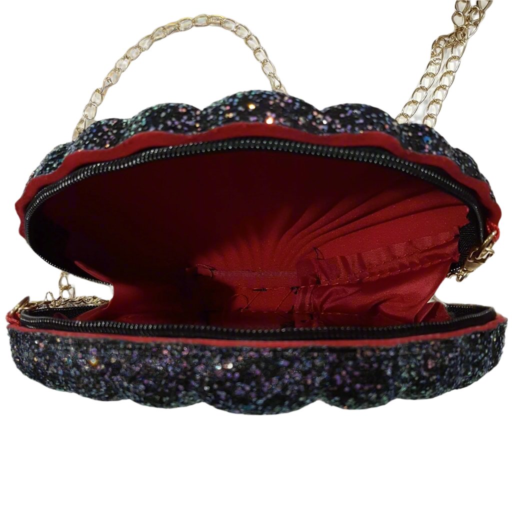 Black Sea Shell Shoulder Bag