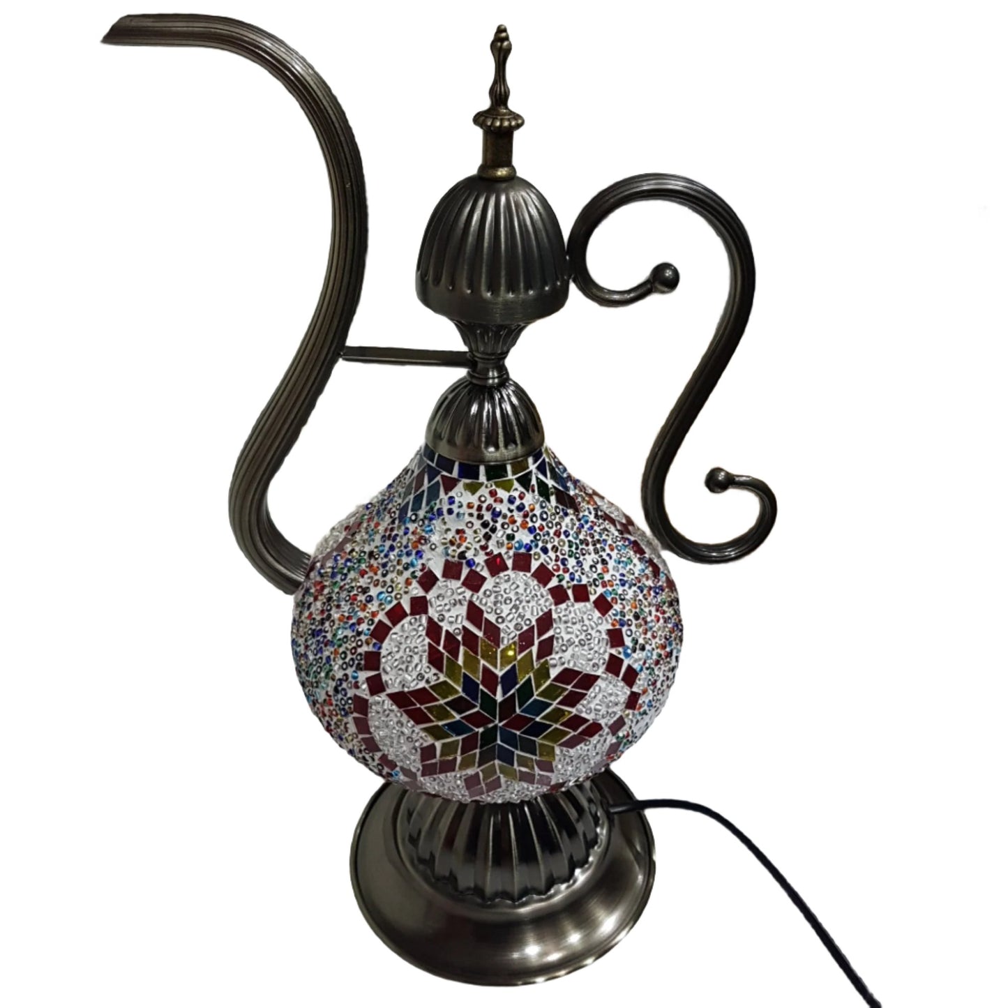 Turkish Mosaic Teapot Lamp - TL10