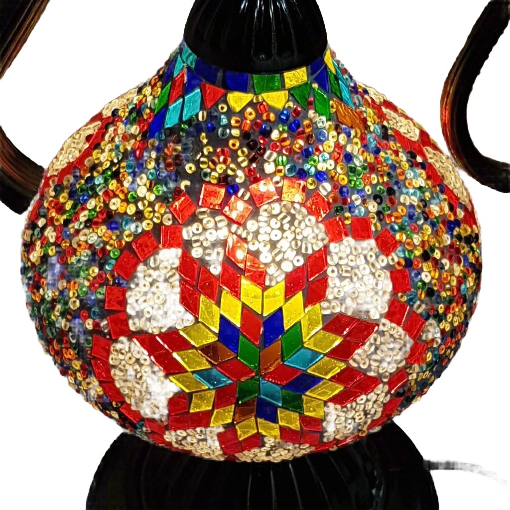 Turkish Mosaic Teapot Lamp - TL10