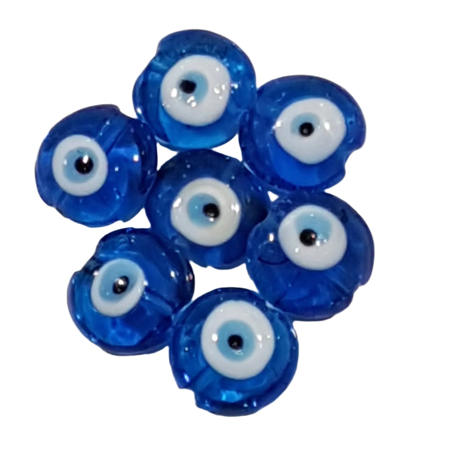 1pc Evil Eye Lampwork Glass Bead