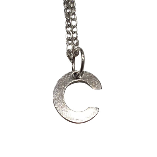 Initial Necklace 'C'