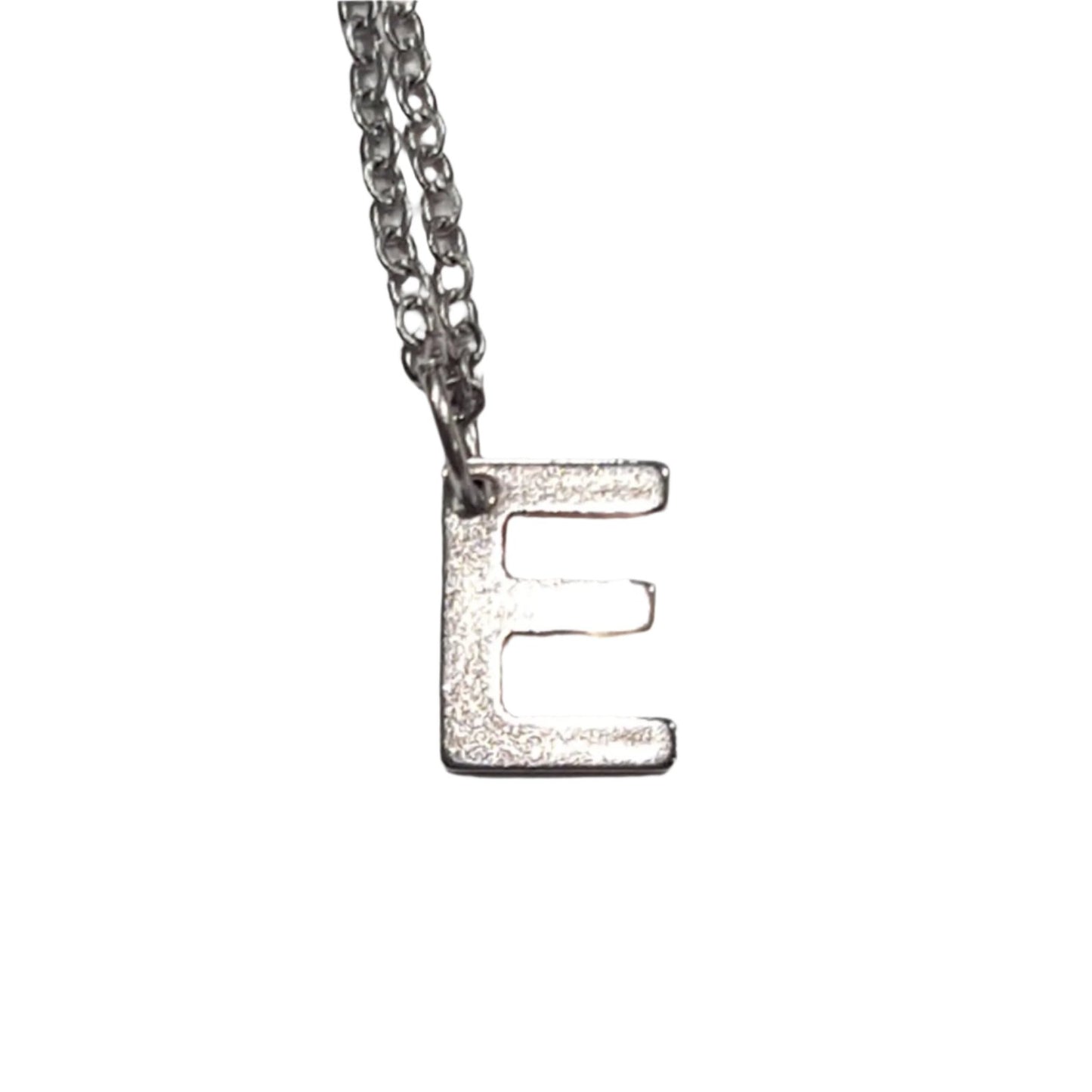 Initial Necklace 'E'