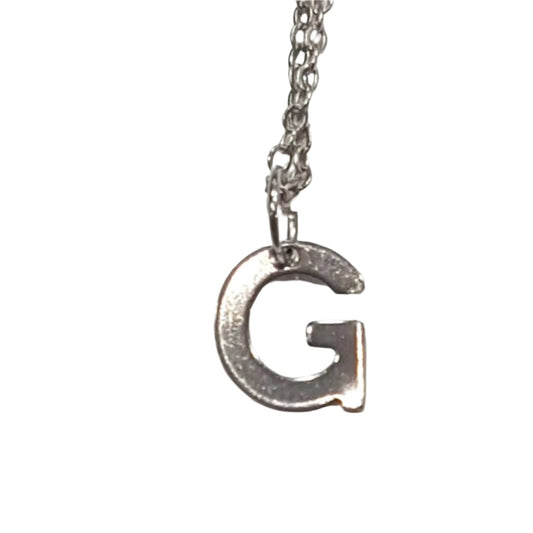 Initial Necklace 'G'