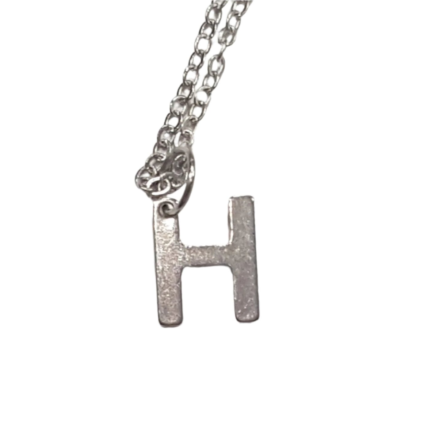 Initial Necklace 'H'