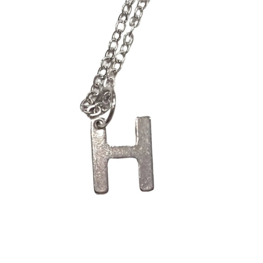 Initial Necklace 'H'