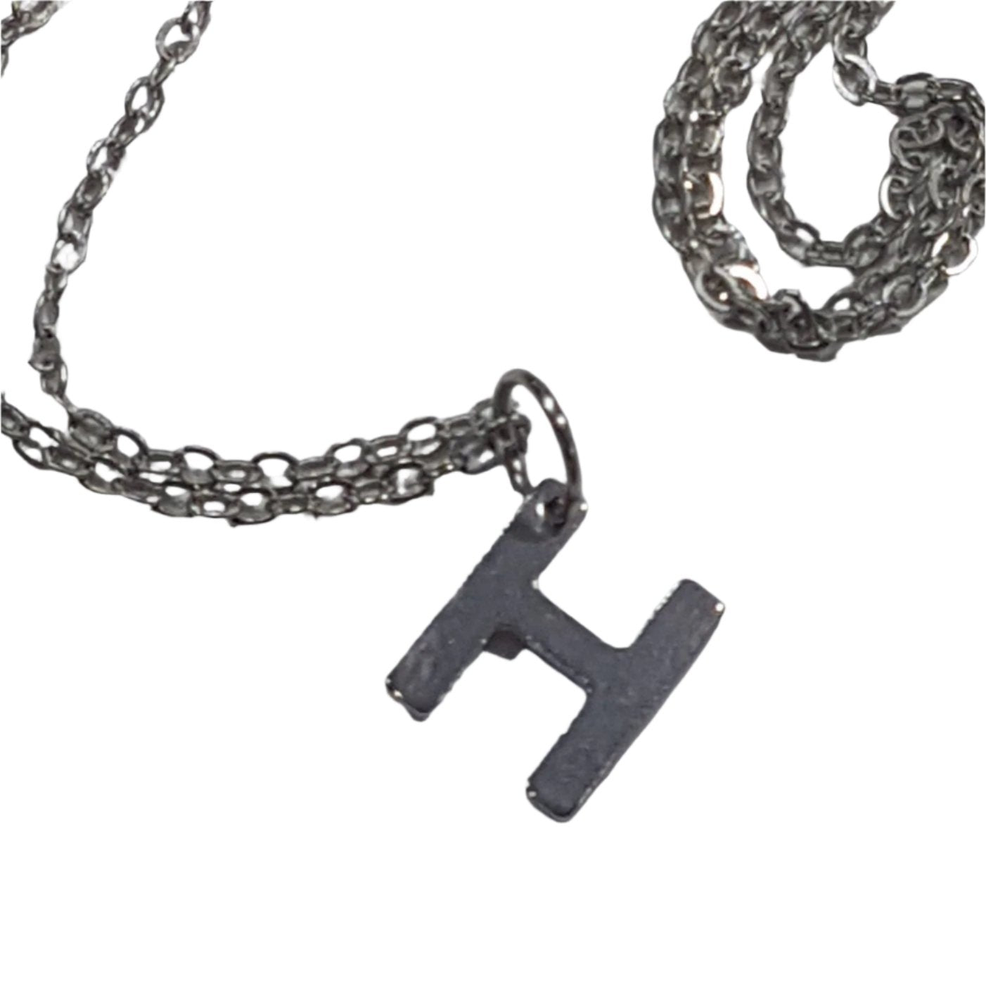 Initial Necklace 'H'