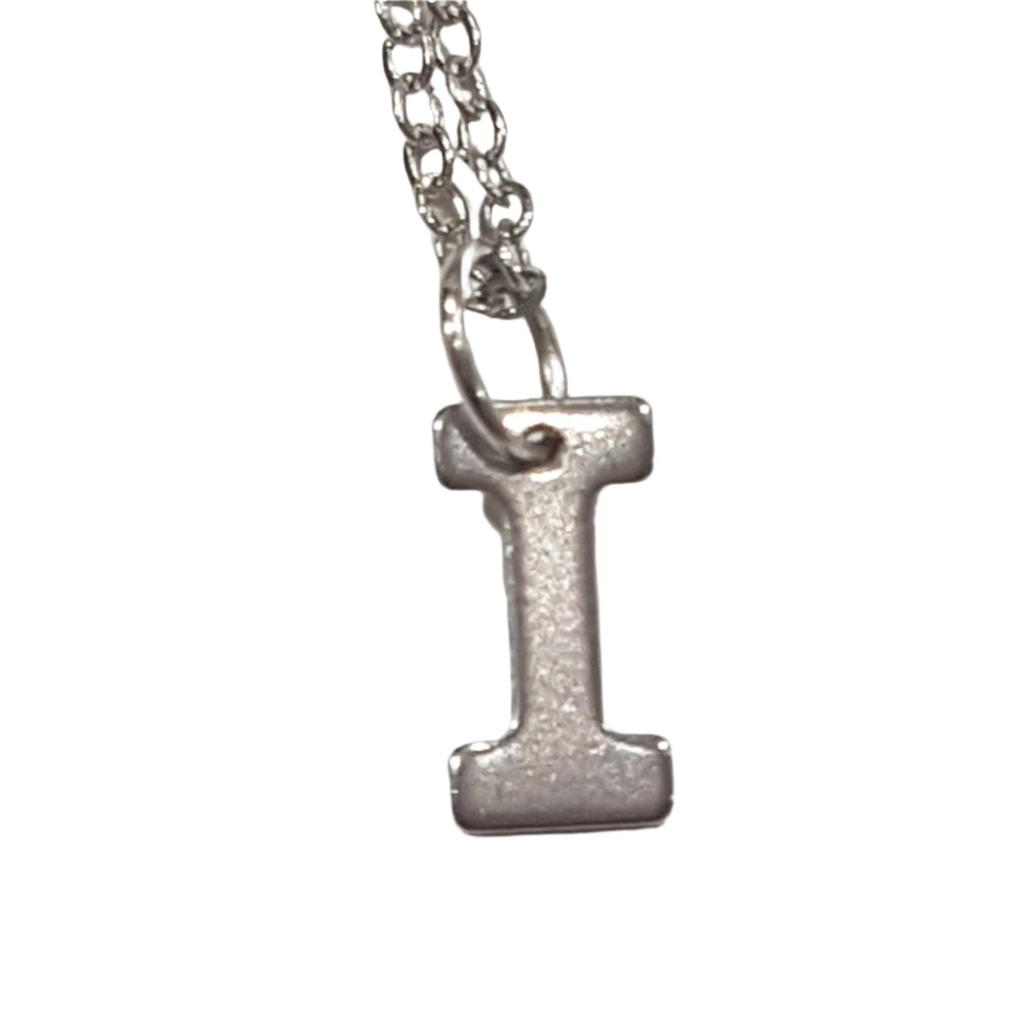 Initial Necklace 'I'