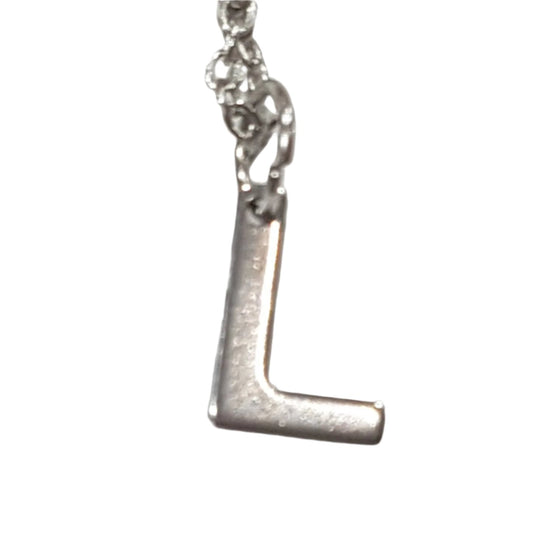 Initial Necklace 'L'