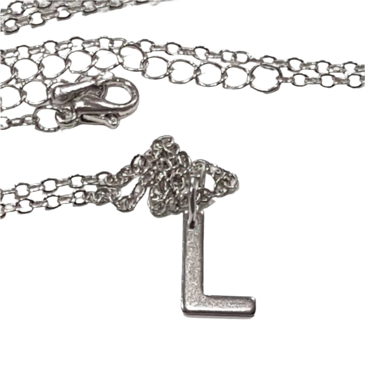 Initial Necklace 'L'