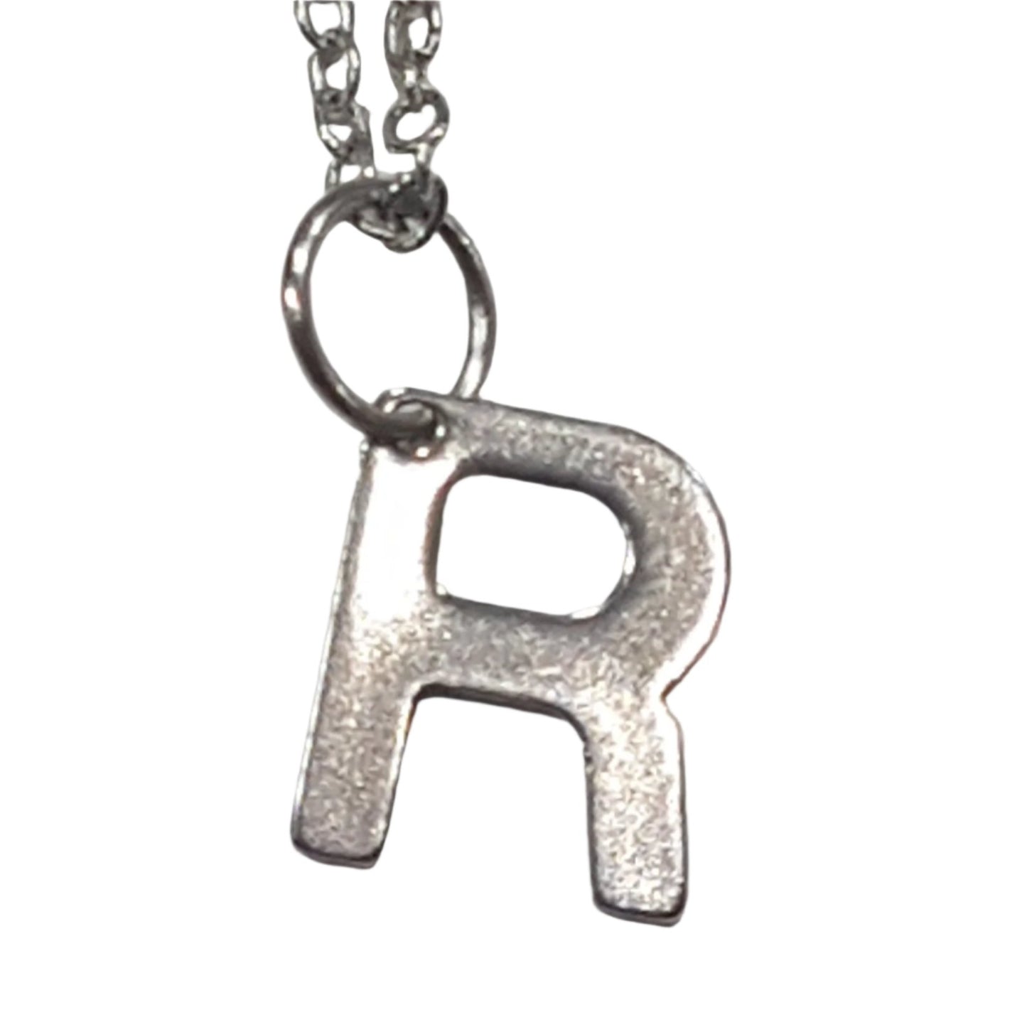 Initial Necklace 'R'