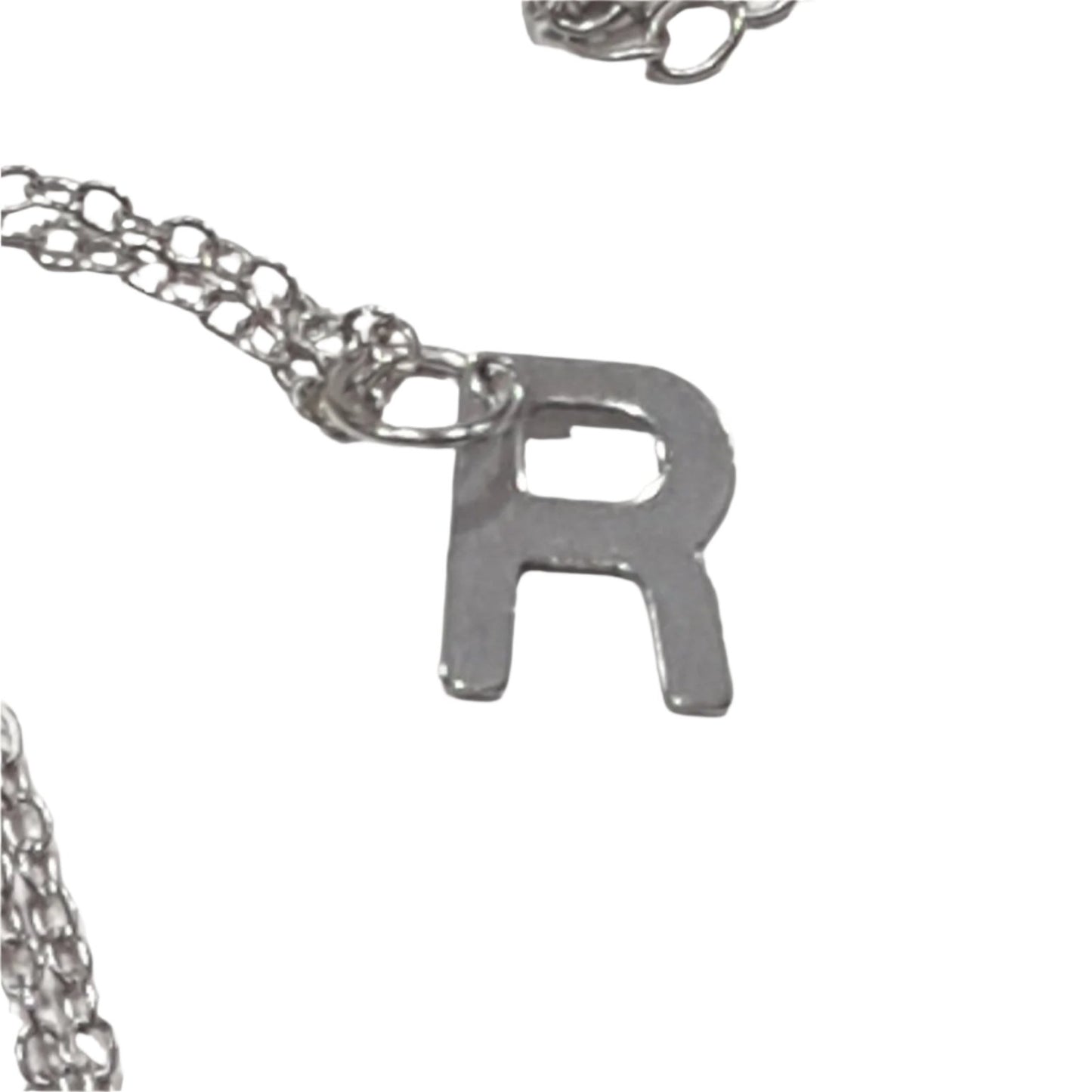 Initial Necklace 'R'