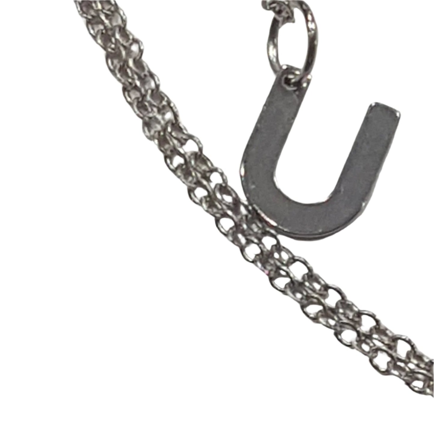 Initial Necklace 'U'