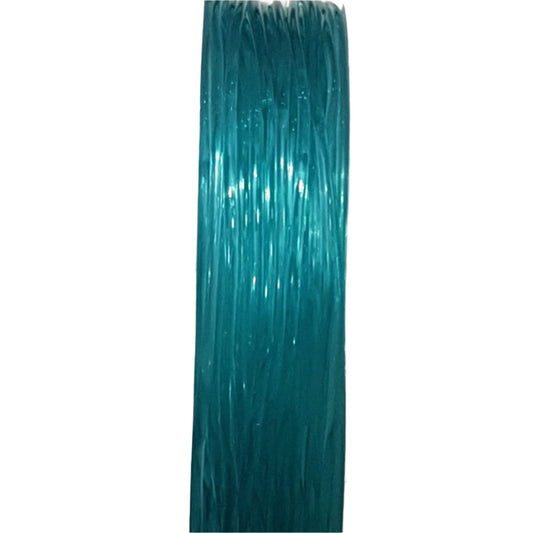 10m 1mm Bright Blue Crystal Stretch Cord