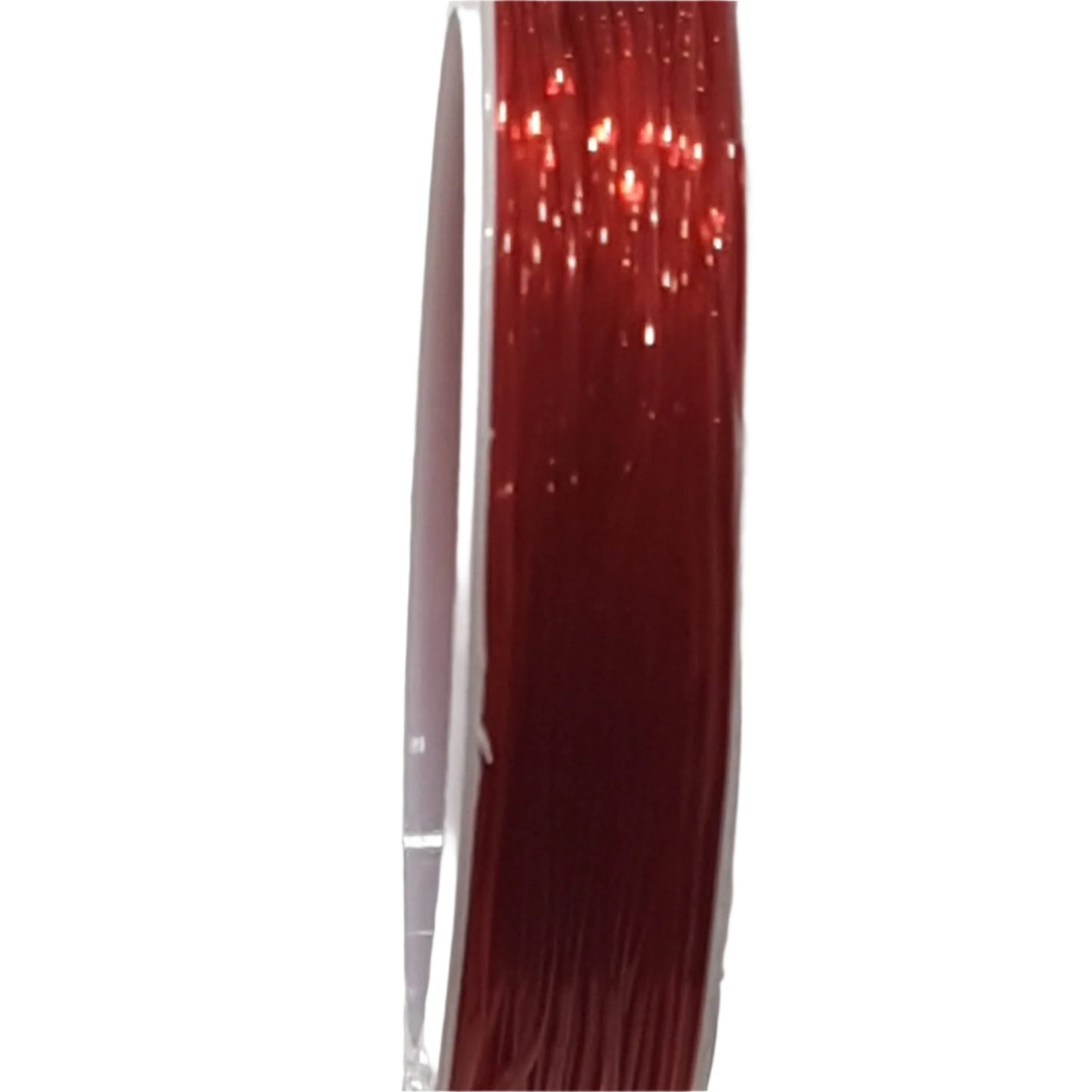 10m 1mm Red Crystal Stretch Cord