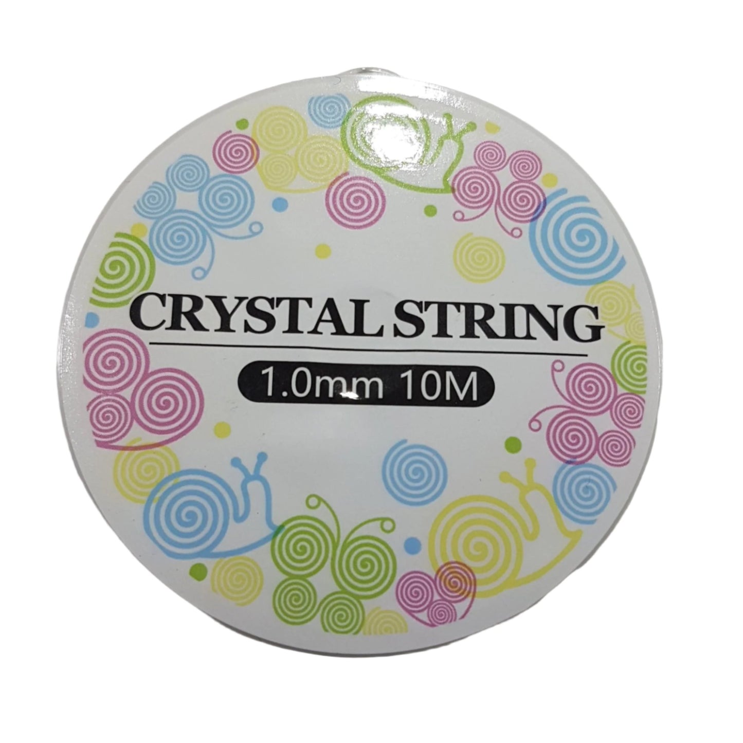 10m 1mm Clear Crystal Stretch Cord