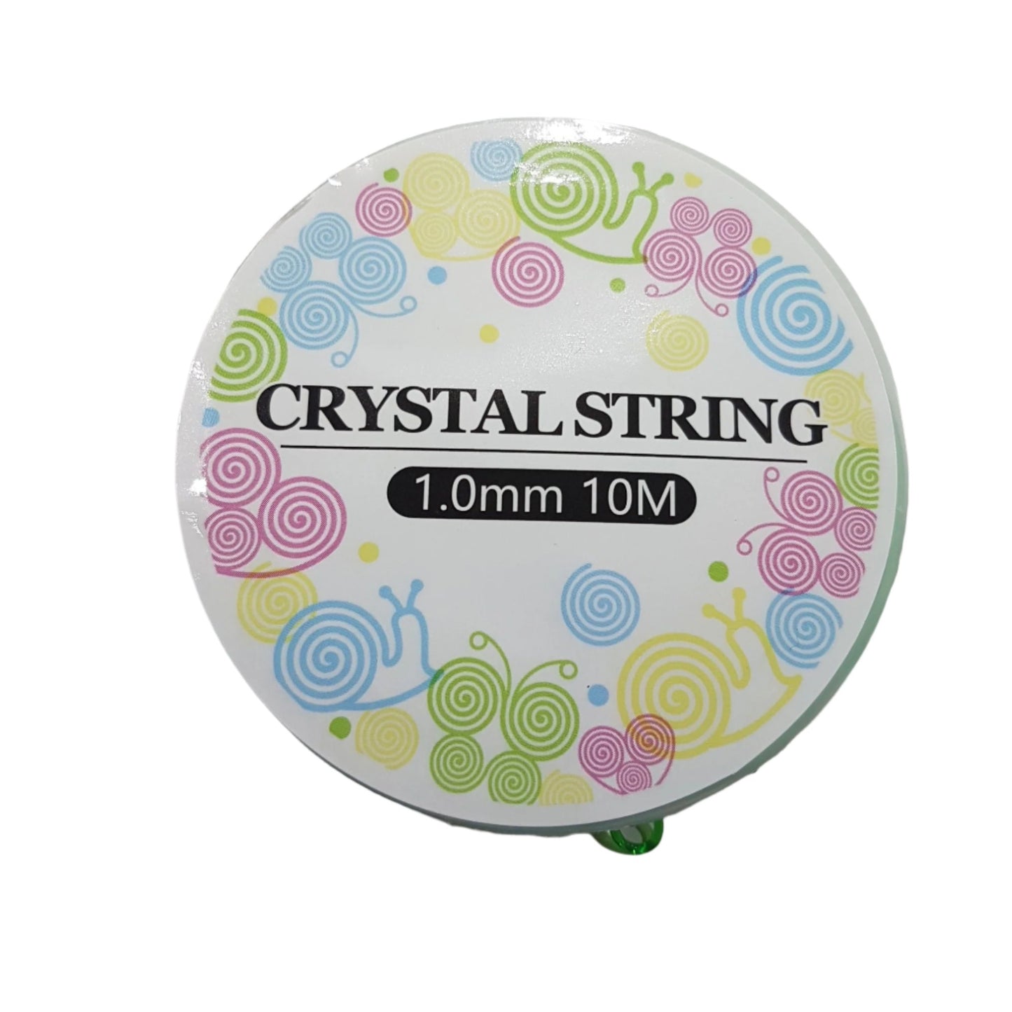 10m 1mm Green Crystal Stretch Cord