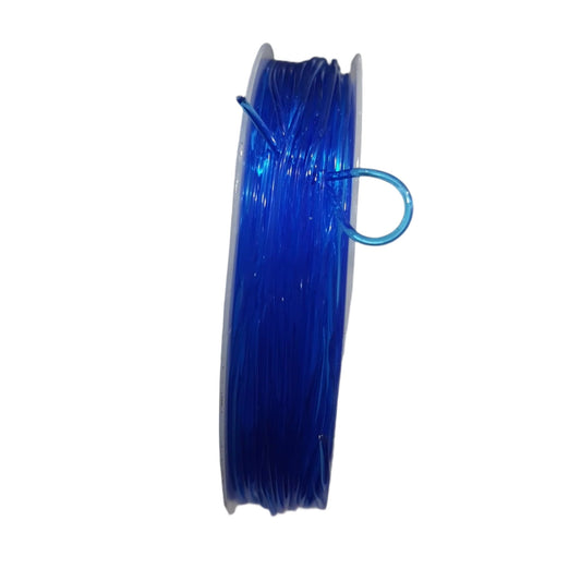 10m 1mm Blue Crystal Stretch Cord