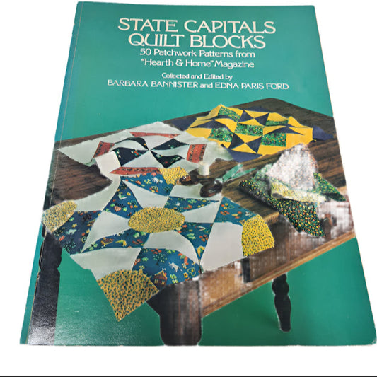 *PRELOVED* State Capitals Quilt Blocks 50 Patchwork Patterns