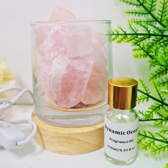 Rose Quartz Diffuser & Lamp Holder Gift Set