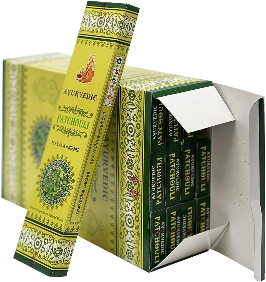 AYURVEDIC Patchouli Incense Sticks