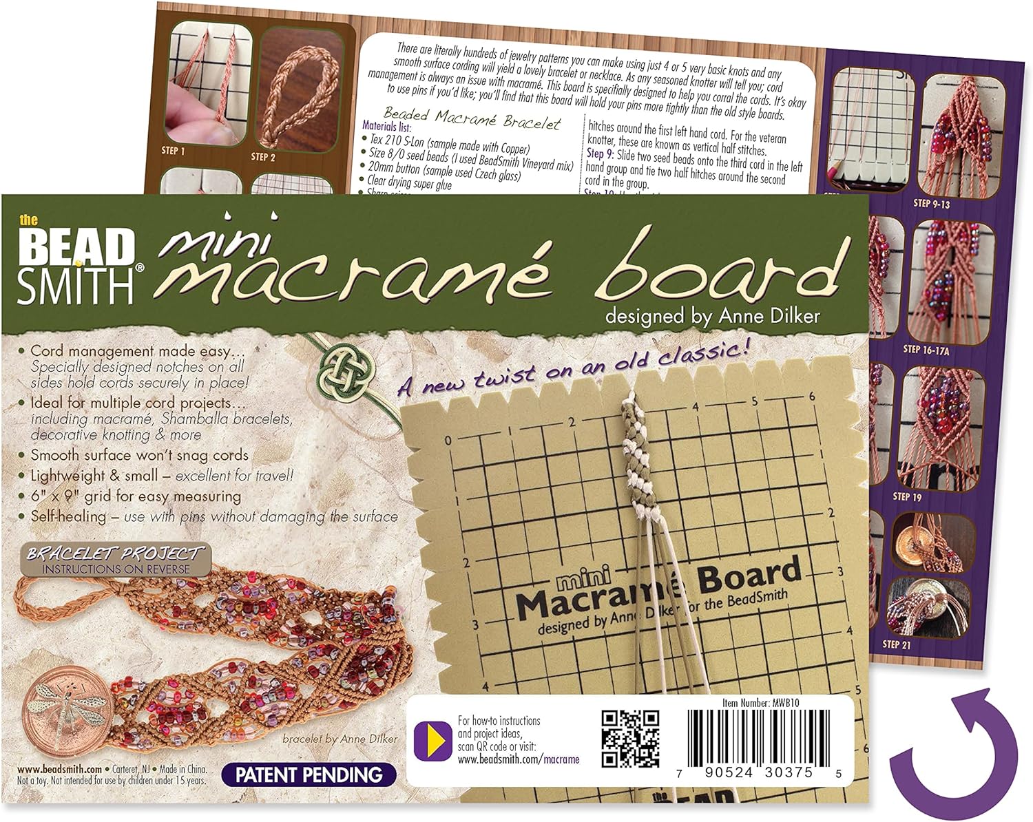 Mini on sale macrame board