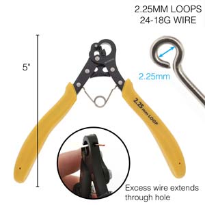 The Beadsmith 1-Step Looper 2.25mm