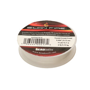 S-Lon Fire Crystal 15 Yard 6lb Bead Thread