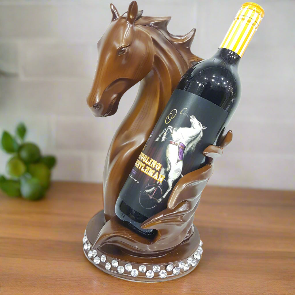 Horse wine holder sale