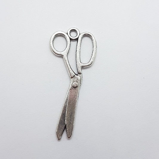 Metal Scissor Charm