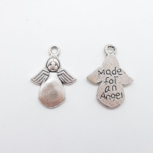 Made for an Angel Metal Charm