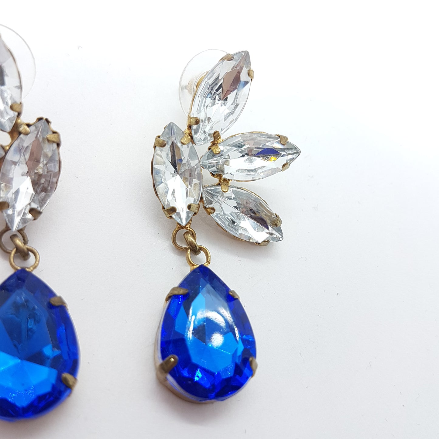 Sparkling Blue Earrings