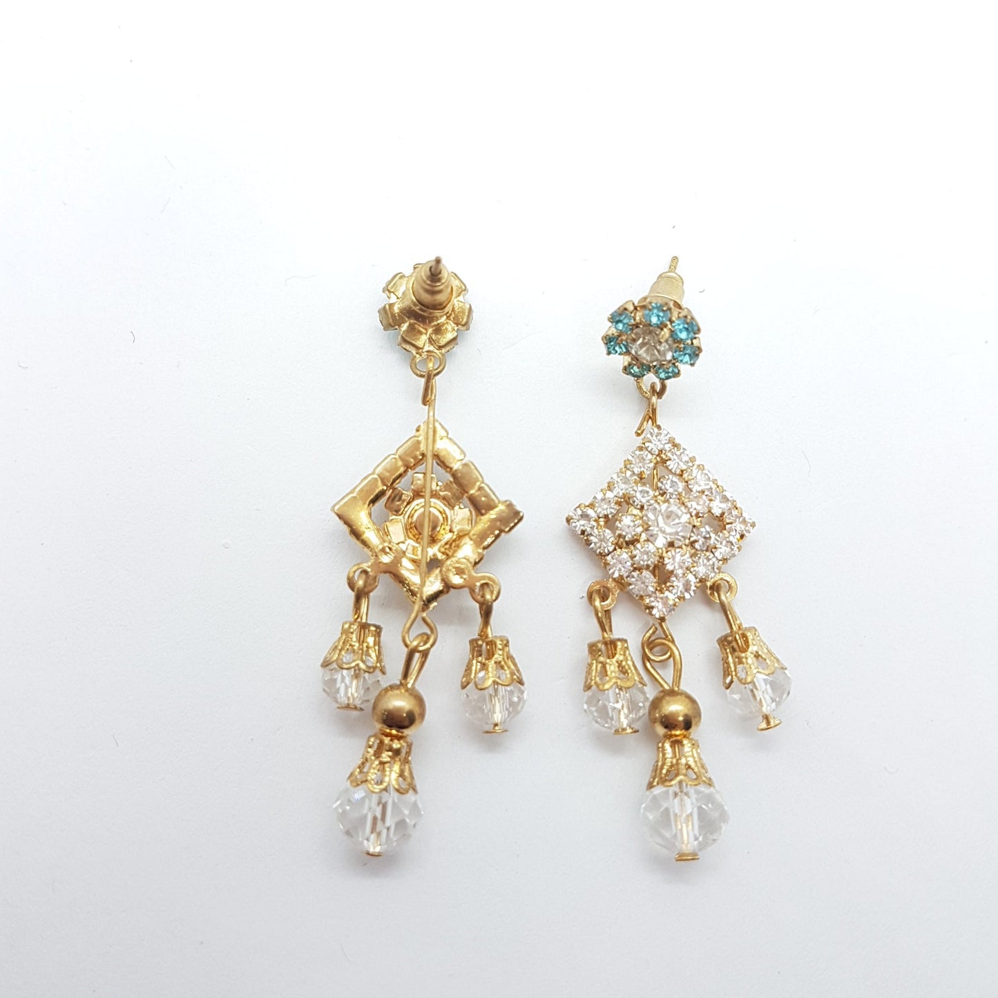 Rhinestone Dangle Earrings