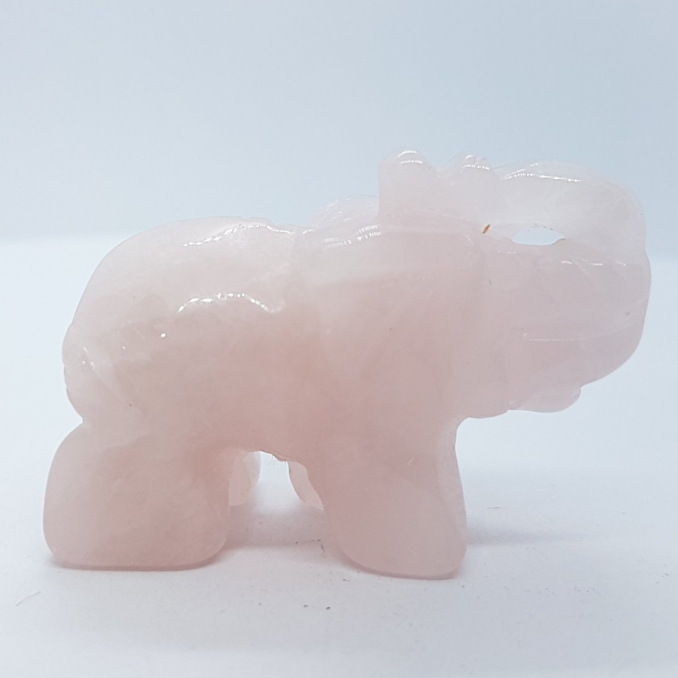 Rose Quartz Elephant