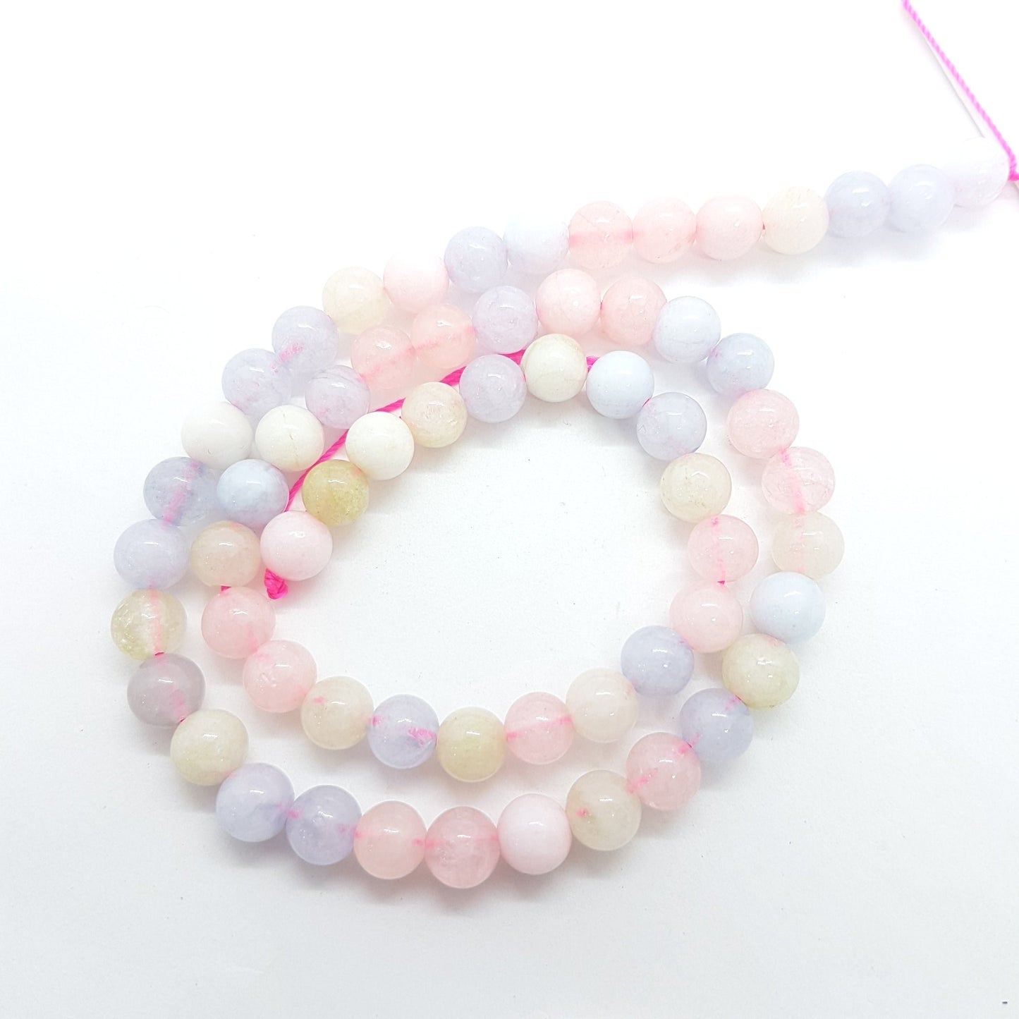 6mm Morganite Gemstone Beads