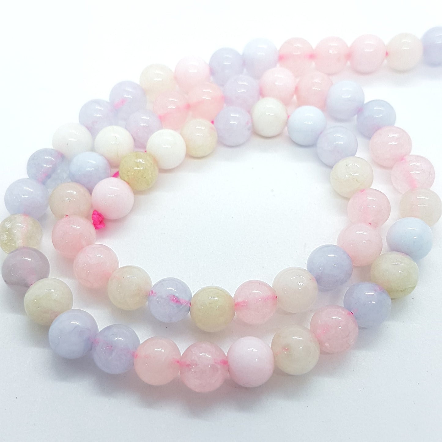 6mm Morganite Gemstone Beads