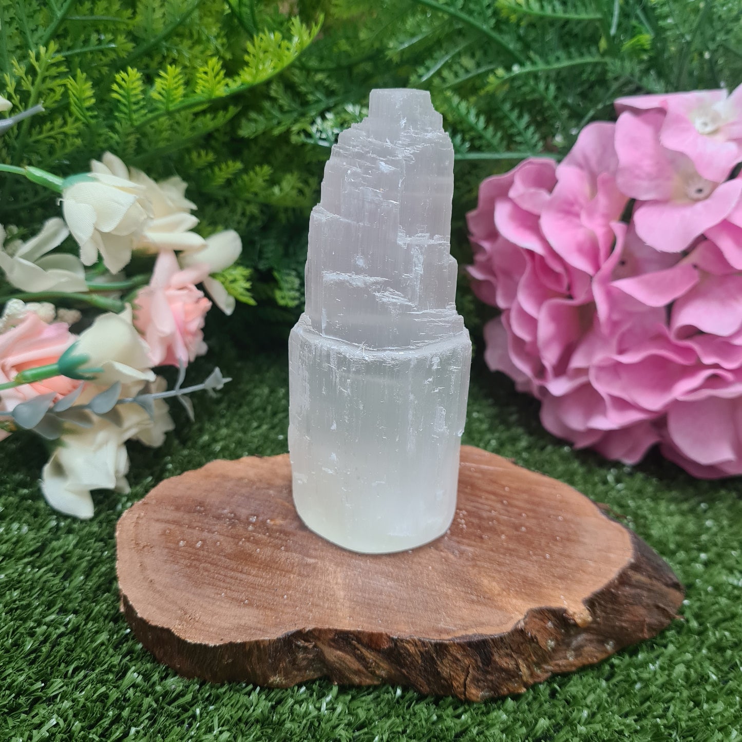 Selenite Tower 10cm